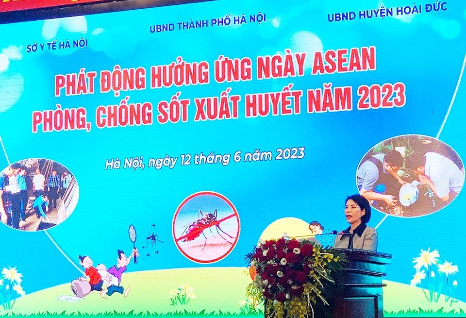 Hà Nội phát động hưởng ứng ngày ASEAN phòng, chống bệnh sốt xuất huyết