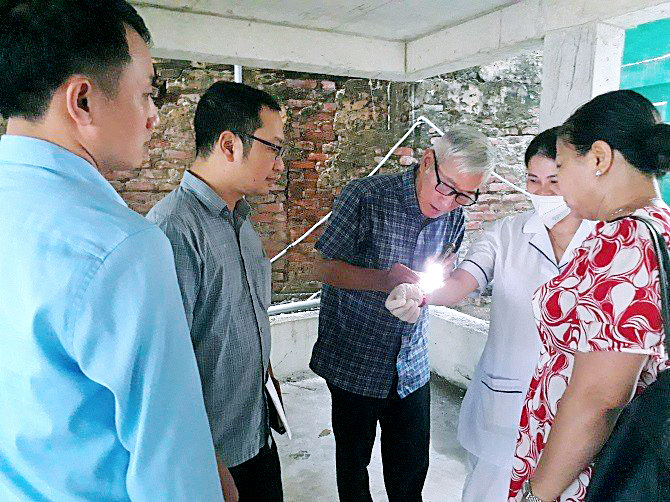 Kiểm tra công tác phòng chống dịch bệnh sốt xuất huyết tại quận Ba Đình
