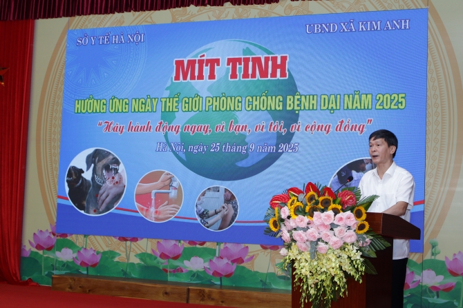 Phòng chống bệnh dại: 