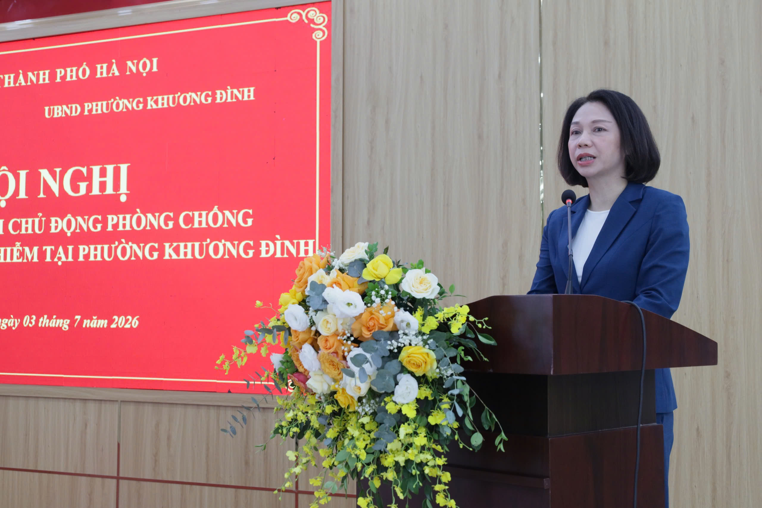 Hà Nội ra mắt mô hình chủ động phòng chống dịch bệnh truyền nhiễm tại phường Khương Đình
