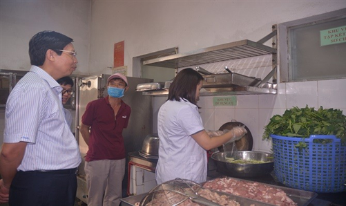 Kiểm tra an toàn thực phẩm bếp ăn tập thể của Công ty TNHH Volex Việt Nam