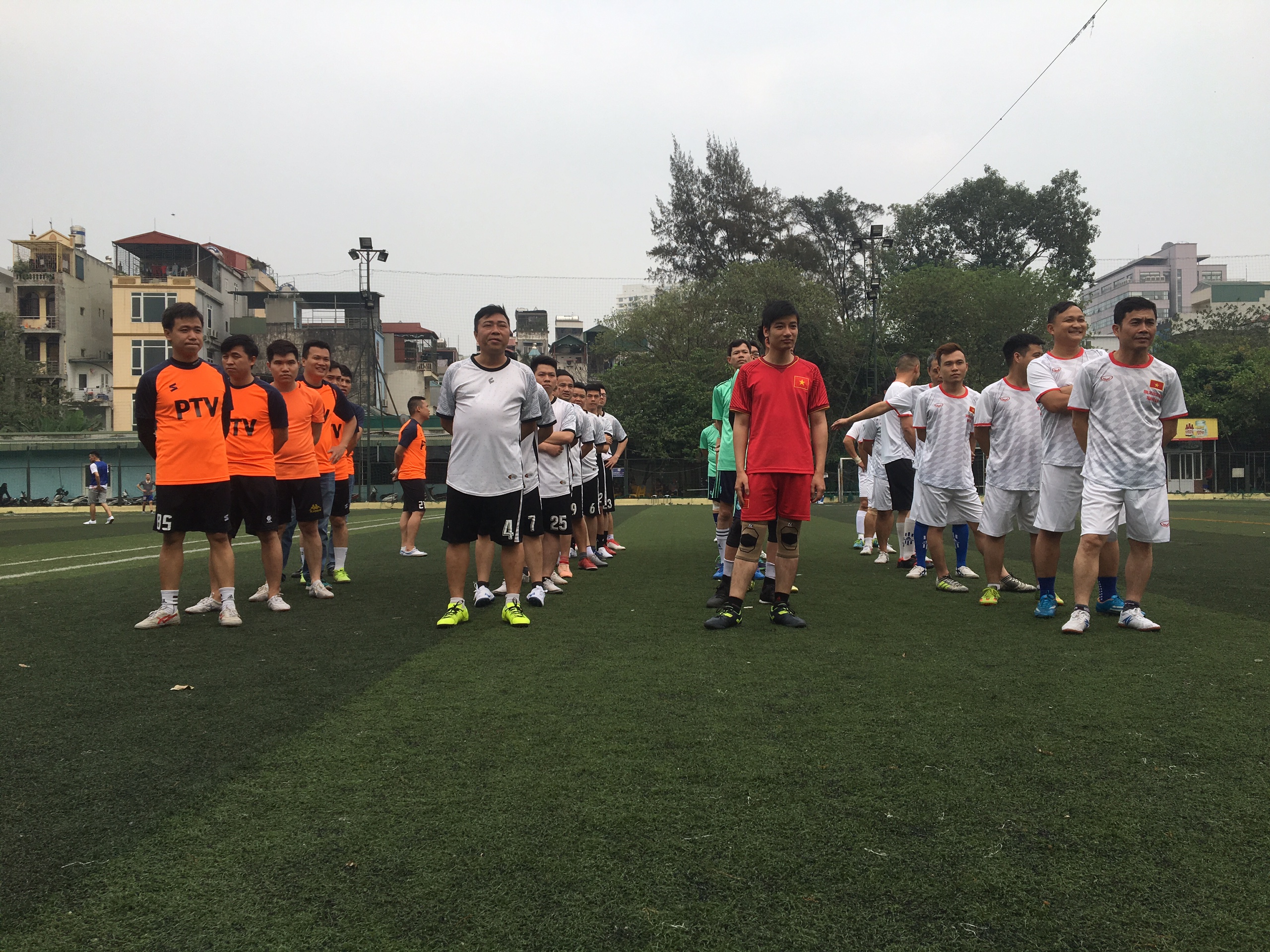 Khai mạc giải bóng đá mini Trung tâm Kiểm soát bệnh tật thành phố Hà Nội năm 2019