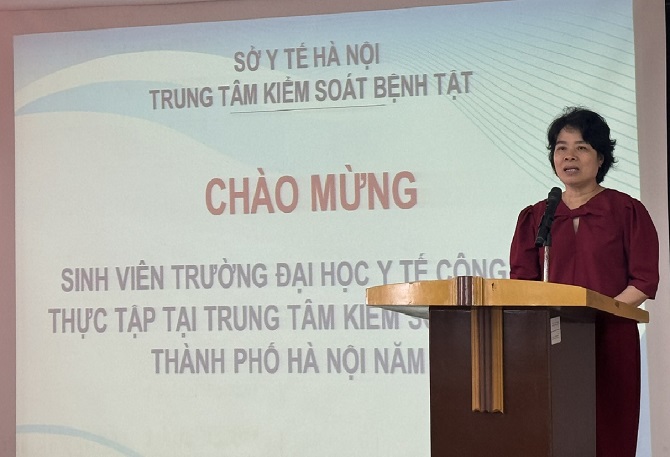 CDC Hà Nội tiếp nhận đào tạo 81 sinh viên chuyên ngành Y tế Công cộng, Trường đại học y tế công cộng