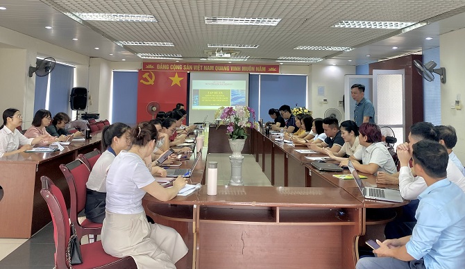 CDC Hà Nội: Tập huấn kiểm tra, giám sát vệ sinh, ngoại kiểm chất lượng nước