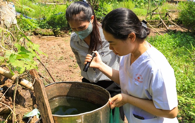 Phường Khương Đình: Tăng cường công tác vệ sinh môi trường phòng chống dịch bệnh