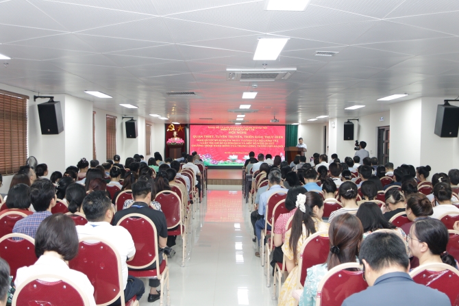 Sở Y tế Hà Nội tổ chức hội nghị quán triệt, triển khai thực hiện các Nghị quyết của Trung ương và Thành phố