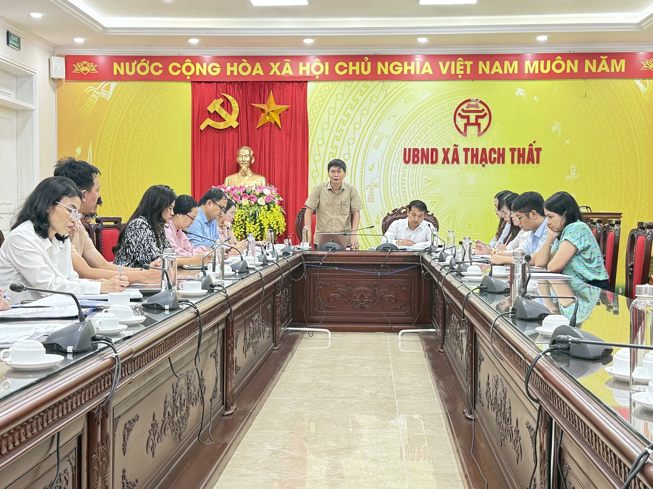 Xã Thạch Thất chủ động phòng dịch từ cơ sở bảo vệ sức khỏe nhân dân