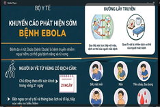 Khuyến cáo phát hiện sớm bệnh Ebola